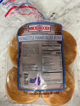 Food Recall Knickerbocker Homestyle Hamburger Buns - recalled due to undeclared allergen Knickerbocker 365, Inc.... photo #2