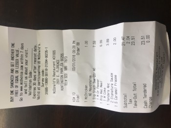 McDonald's, East Florence Avenue, Huntington Park, CA, USA photo-100058 Got Food Poisoning? Report it now