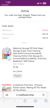 Verbrauchersicherheitsbericht Scam alert from Mark I had a site fraudulently using bed bath and beyond and wayfairs  info to get s... Foto #1