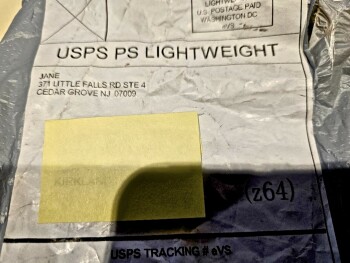 Received not-ordered small bottles of "Cleaner" with Chinese labeling photo #1