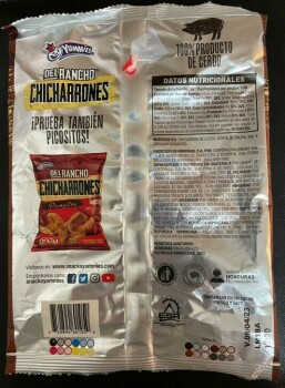 Retiro de alimentos Del Rancho Chicharrones autenticos - recalled due to ineligible country of import The FSIS announced... foto #2