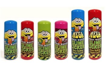食品召回 Slime Licker Sour Rolling Liquid Candy products - recalled due to Choking Hazard Candy Dynamics is r... 照片 #1