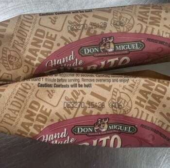 Food Recall Don Miguel Hand Made Burrito Carne Asada- recalled due to Listeria The FSIS announced the recall of... photo #2