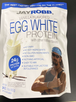 Reclame de Alimentos Jay Robb Vanilla Flavored Egg White Protein - recalled due to possible presence of hard plastic Sele... foto #1