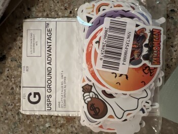 Never ordered Halloween stickers 照片 #1