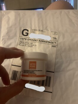 Received a package from keto pure Foto #1