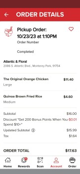 Panda Express +Tea Bar, South Atlantic Boulevard, Monterey Park, CA, USA Foto #1