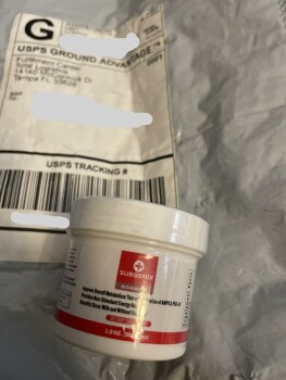 I received a 1oz package of “Subgenix.”  I did NOT order this; nor do I want the order repeated. photo #1