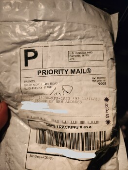 Unatherized package sending to me photo #1