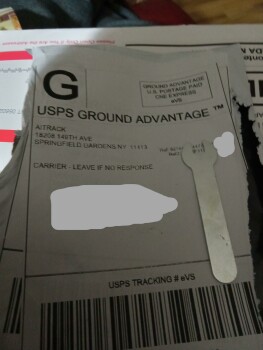 I got a little wrench instead of my package photo #1