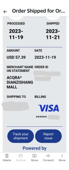 Package that never showed up photo #1