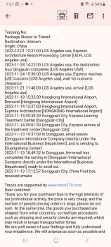 Rapport de sécurité du consommateur Informe de estafa Tengo un envio hace mucho tiempo en la tienda JCPusa& ca supuestame que aun no ha... photo #1