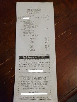 Panda Express, Simmons Street, North Las Vegas, NV, USA photo #1