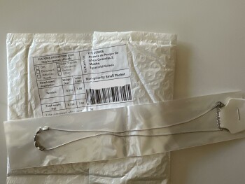 Receive the cheap necklace from Avienda de Parque de I did not order. foto #1