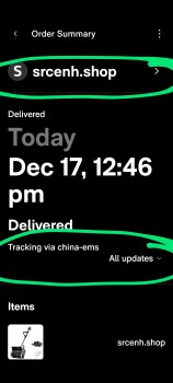 Rapport de sécurité du consommateur Scam Alert This company also goes by Srcenh. I ordered a shovel blower, said it was delivered yester... photo #3