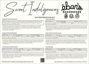 Food Recall Eban’s Bakehouse Cookie Bites - recalled due to undeclared milk and soy Eban’s Bakehouse is recallin... Foto #1