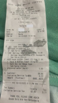 Oldtown White Coffee (Bukit Beruang Bazaar), Jalan Bukit Melaka 1/2, Taman Bukit Melaka, Malacca, Melaka, Malaysia Foto #1