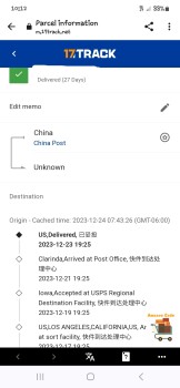 I never recieved my belongings and want refunded photo #1