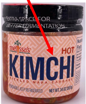 Food Recall World Varity Produce Melissa’s Hot Kimchi - recalled due to undeclared fish World Variety Produce, I... photo #5