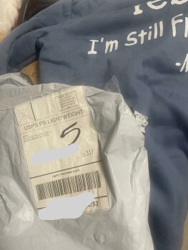 Package not orders return address JANE photo #1