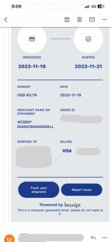 My order delivered but I don’t received my product foto #1