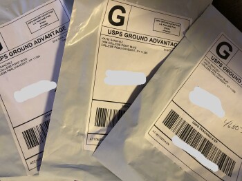 Packages w/my address, somebody else’s name. 3 diff. names every month photo #1