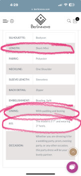 Rapport de sécurité du consommateur Berlinnova Dresses Scam!!! These people advertise completely different dresses than what they send.... photo #3