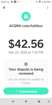 A scam $$ taken photo #1