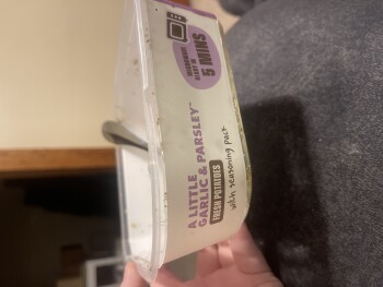 Consumer Review - Food Safety Walmart Supercenter, US Highway 66 East, Tell City, IN, USA Garlic and parsley potatoes, little pota... photo #2