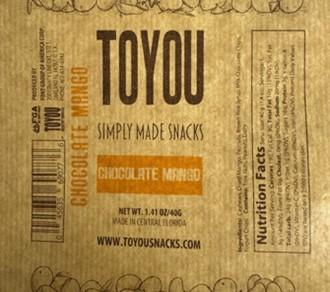 Food Recall ToYou Snack Bars in a variety of flavors - recalls due to due to undeclared soy ToYou Snacks, of Win... photo #6