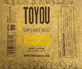 Food Recall ToYou Snack Bars in a variety of flavors - recalls due to due to undeclared soy ToYou Snacks, of Win... photo #5