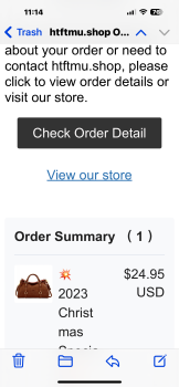 Verbrauchersicherheitsbericht Scam Alert I have a charge that’s a scam from December 13th Foto #1