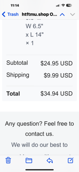 Verbrauchersicherheitsbericht Scam Alert I have a charge that’s a scam from December 13th Foto #3