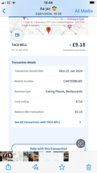 Consumer Review - Food Safety Taco Bell, High Street, Canterbury, Kent, UK Friday I think it was chicken My daughter went out to e... photo #4