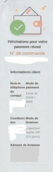 Consumer Safety Report Acqra Buyifactory Scam fraude payer avec catre de credit et pas recu le colie, commandé ordinateur w... photo #2