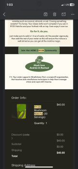 Avaliação do consumidor - Segurança alimentar RYZE Mushroom Coffee, North Carolina, USA For me I am dizzy and my tongue looks black and I have a f... foto #1