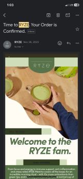 Avaliação do consumidor - Segurança alimentar RYZE Mushroom Coffee, North Carolina, USA For me I am dizzy and my tongue looks black and I have a f... foto #2