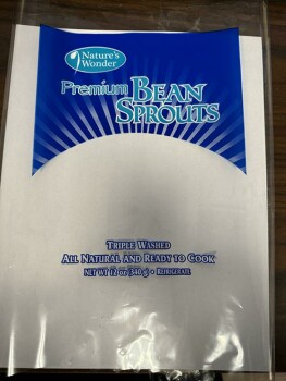 نذكر الطعام Natures Wonder Premium Bean Sprouts - recalled due to Listeria Chang & Son Enterprises, Inc. has vol... صورة فوتوغرافية #1