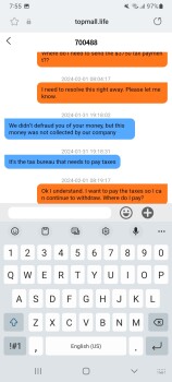 Consumer Safety Report Fraud Scam website I have been scammed into depositing over $20,000 into this site. They make youthi... photo #6