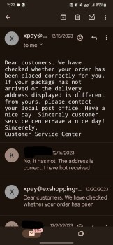 Consumer Safety Report SCAM Xpay I ordered stanley cups in Nov and they keep telling me they have shipped but won't issue m... photo #2