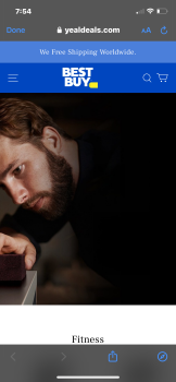 Yealdeals.com, Website photo #1