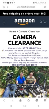 Consumer Safety Report ACRA Jesword I supposedly purchased a camera and lens for the price of $62.60. I was even given an o... photo #1