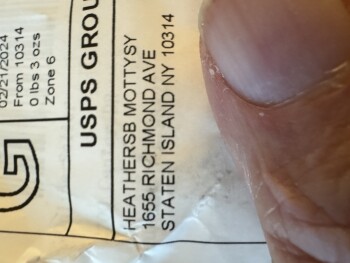 Heathersb Mottysy Sent me a product with no paperwork Foto #1