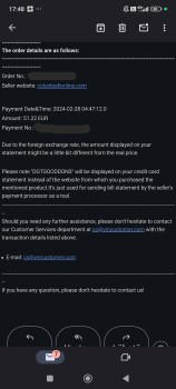 I am reporting a scam photo #1