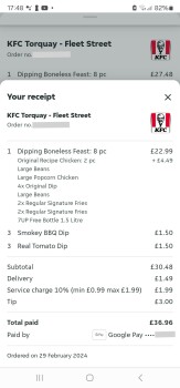 KFC Torquay - Fleet Street, Torquay, UK photo #1