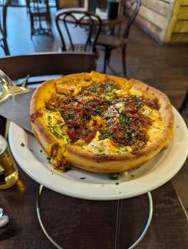 Avaliação do consumidor - Segurança alimentar American Pies Mcr, West Mosley Street, Manchester, UK was so ill last night and this morning after v... foto #1