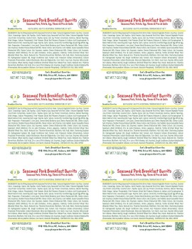 Food Recall Jen's Breakfast Burritos - recalled due to Listeria Contamination Jen's Breakfast Burritos, LLC, rec... Foto #2