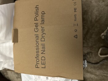 تقرير سلامة المستهلك False products I order a fugus machine and received a nail polish dryer . Also it had to different s... صورة فوتوغرافية #2