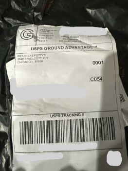 Consumer Safety Report Package from Geathers Fottys I received a package from Geathers Fottys that I did not order. Some re... photo #2
