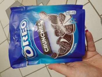 Oreo Crunchies Kekse, REWE am besten PETZ, Bahnhofstraße, 56242 Selters (Westerwald), Germany foto #1